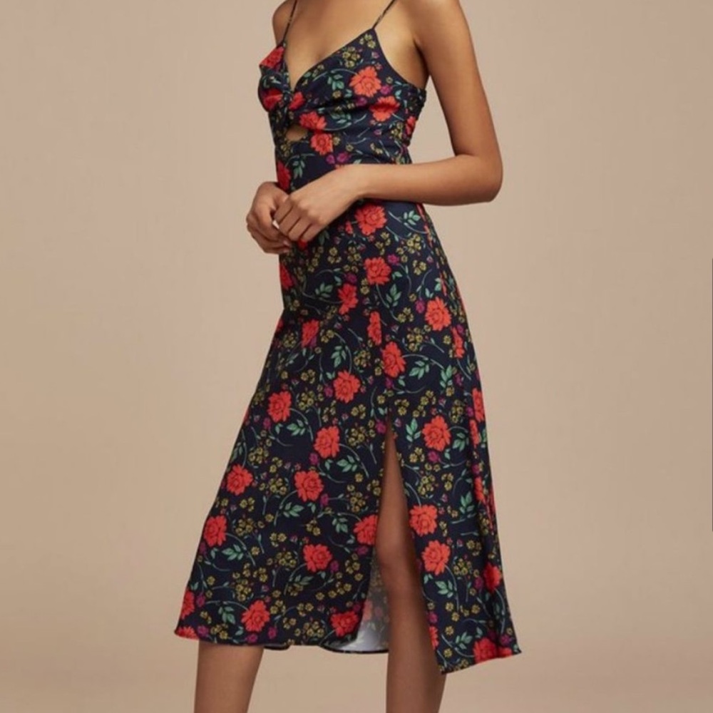 🔥 NWT Finders Keepers floral Hana dress SZ: Large 🔥